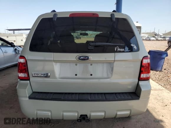 ✅ 2008 Ford Escape XLT • VIN: 1FMCU03178KD41445 • Lot: 60717105. Listed on Copart with 96,665 mi. Free auction sales archive from the USA and detailed vehicle history report at DreamBid. Image 6.
