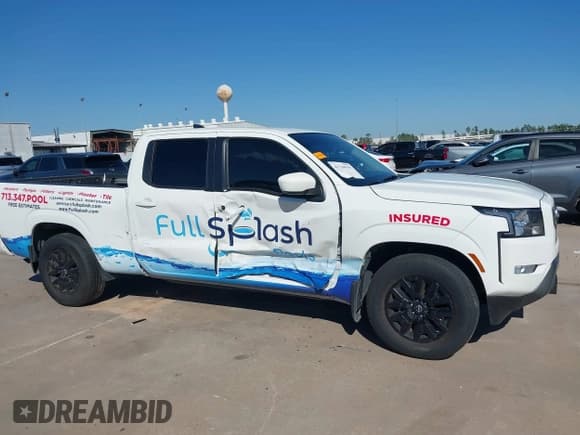 ✅ 2024 Nissan Frontier SV • VIN: 1N6ED1FJ9RN651348 • Lot: 41764980. Listed on IAAI with 12,309 mi. Free auction sales archive from the USA and detailed vehicle history report at DreamBid. Image 13.