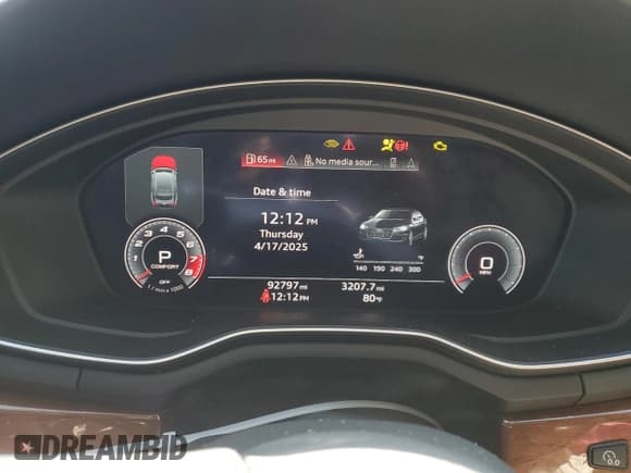 ✅ 2020 Audi A5 Sportback Premium Plus • VIN: WAUCNCF58LA004022 • Лот: 53246095. Опубликован ранее на Copart с пробегом 92 797 миль. Бесплатный доступ к архиву аукционных продаж из США и подробный отчёт об истории автомобиля на DreamBid. Изображение 9.