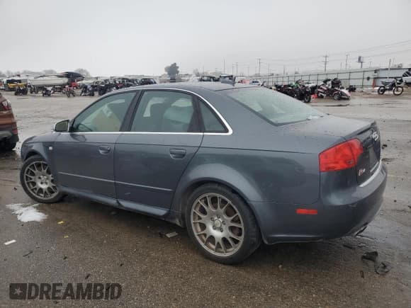✅ 2006 Audi S4 • VIN: WAUGL78E06A180465 • Lot: 86001884. Listed on Copart with 180,609 mi. Free auction sales archive from the USA and detailed vehicle history report at DreamBid. Image 2.