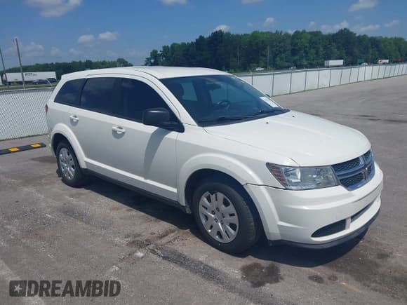 ✅ 2014 Dodge Journey SE • VIN: 3C4PDCAB5ET164035 • Lot: 42545740. Listed on IAAI with 268,075 mi. Free auction sales archive from the USA and detailed vehicle history report at DreamBid. Image 1.