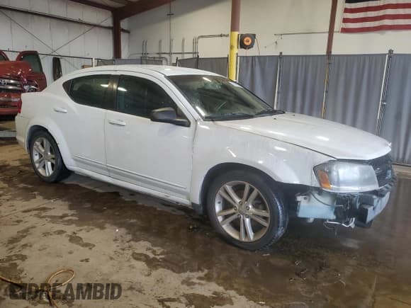 ✅ 2013 Dodge Avenger SE • VIN: 1C3CDZAB0DN677620 • Lot: 62402085. Listed on Copart with Not provided. Free auction sales archive from the USA and detailed vehicle history report at DreamBid. Image 4.