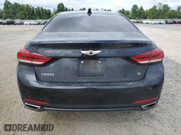 2016 Hyundai Genesis 3.8L z VIN KMHGN4JE4GU113014, wystawiony jako Copart lot #70140834 z przebiegiem 148 059 mil mil oraz Szkoda całkowita • Salvage title. Historia ofert i sprzedaży dostępna na DreamBid. Obrazek 6.