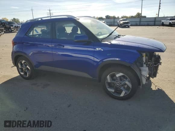 2022 Hyundai Venue SEL с VIN KMHRC8A3XNU161926, выставлен на аукционе Copart как лот 77462654 с пробегом 56 693 миль миль и Списание • Salvage title. История ставок и продаж доступна на DreamBid. Изображение 4.