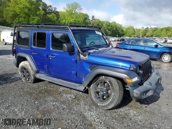 ✅ 2020 Jeep Wrangler Unlimited Willys • VIN: 1C4HJXDG1LW250252 • Lot: 52755475. Wystawiony na Copart z przebiegiem 64 992 mil. Bezpłatny archiwum sprzedaży aukcyjnych z USA i szczegółowy raport historii pojazdu na DreamBid. Zdjęcie 4.