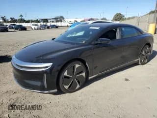 ✅ 2023 Lucid Air Touring • VIN: 50EA1TEA5PA002783 • Lot: 88159255. Wystawiony na Copart z przebiegiem Nie podano. Bezpłatny archiwum sprzedaży aukcyjnych z USA i szczegółowy raport historii pojazdu na DreamBid. Zdjęcie 1.