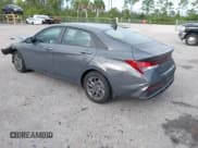 ✅ 2024 Hyundai Elantra SEL • VIN: KMHLM4DG8RU749226 • Lot: 43354612. Listed on IAAI with 25,309 mi. Free auction sales archive from the USA and detailed vehicle history report at DreamBid. Image 3.