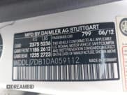 ✅ 2013 Mercedes-Benz CLS 550 • VIN: WDDLJ7DB1DA059112 • Lot: 42369038. Listed on IAAI with 117,739 mi. Free auction sales archive from the USA and detailed vehicle history report at DreamBid. Image 9.