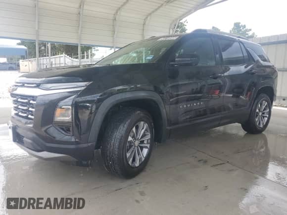 2025 Chevrolet Equinox FWD LT с VIN 3GNAXHEG6SL261585, выставлен на аукционе Copart как лот 58518505 с пробегом 9 291 миль миль и Чистый • Clean title. История ставок и продаж доступна на DreamBid. Изображение 1.