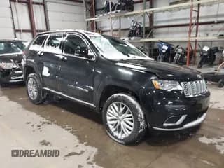 ✅ 2017 Jeep Grand Cherokee Summit • VIN: 1C4RJFJG9HC759405 • Lot: 41374933. Listed on IAAI with 98,523 mi. Free auction sales archive from the USA and detailed vehicle history report at DreamBid. Image 1.