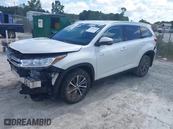 ✅ 2019 Toyota Highlander Hybrid XLE • VIN: 5TDJGRFH2KS074506 • Лот: 42684289. Опубликован ранее на IAAI с пробегом 32 785 миль. Бесплатный доступ к архиву аукционных продаж из США и подробный отчёт об истории автомобиля на DreamBid. Изображение 2.