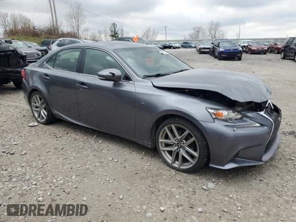 ✅ 2014 Lexus IS 250 • VIN: JTHCF1D2XE5006443 • Lot: 90382155. Listed on Copart with 160,932 mi. Free auction sales archive from the USA and detailed vehicle history report at DreamBid. Image 4.