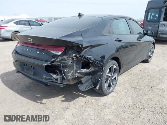 ✅ 2023 Hyundai Elantra SEL • VIN: KMHLS4AGXPU398410 • Lot: 41683724. Listed on IAAI with 18,687 mi. Free auction sales archive from the USA and detailed vehicle history report at DreamBid. Image 6.