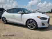 2019 Hyundai Veloster Turbo Ultimate z VIN KMHTH6AB5KU006036, wystawiony jako Copart lot #68197215 z przebiegiem 91 592 mil mil oraz Szkoda całkowita • Salvage title. Historia ofert i sprzedaży dostępna na DreamBid. Obrazek 4.