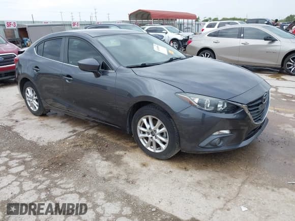 ✅ 2015 Mazda 3 i Touring • VIN: 3MZBM1V78FM212527 • Lot: 43149099. Listed on IAAI with 125,425 mi. Free auction sales archive from the USA and detailed vehicle history report at DreamBid. Image 1.