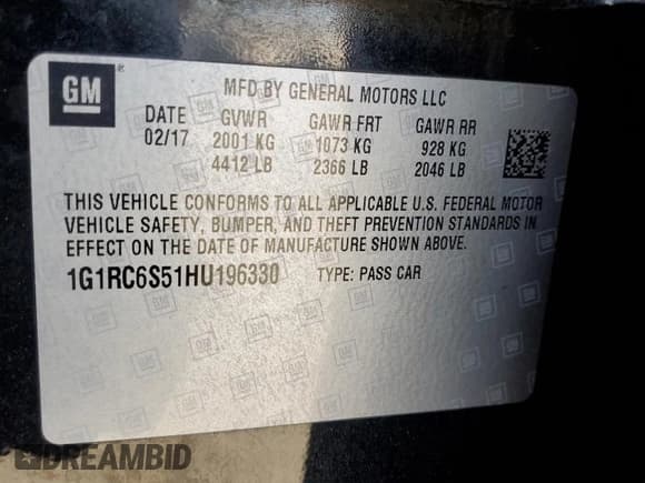 ✅ 2017 Chevrolet Volt LT • VIN: 1G1RC6S51HU196330 • Lot: 67930703. Wystawiony na Copart z przebiegiem 93 045 mil. Bezpłatny archiwum sprzedaży aukcyjnych z USA i szczegółowy raport historii pojazdu na DreamBid. Zdjęcie 13.