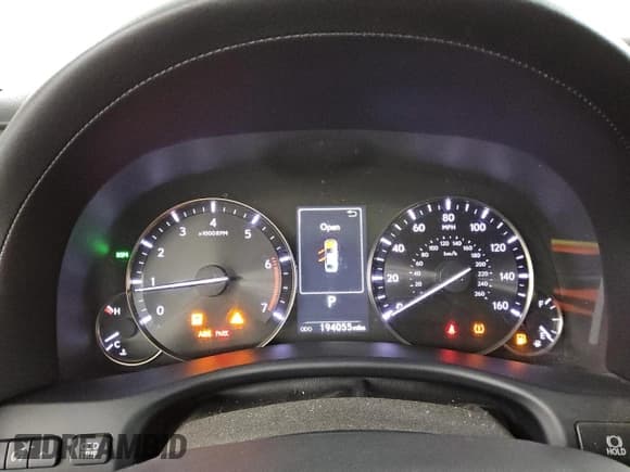 ✅ 2016 Lexus GS 200t • VIN: JTHBA1BL8GA000852 • Lot: 44496345. Listed on Copart with 194,055 mi. Free auction sales archive from the USA and detailed vehicle history report at DreamBid. Image 9.