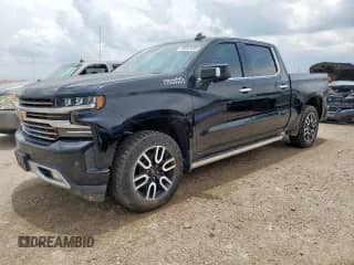 2020 Chevrolet Silverado 1500 High Country z VIN 3GCUYHEL0LG433166, wystawiony jako Copart lot #60092895 z przebiegiem 22 653 mil mil oraz Czysty tytuł • Clean title. Historia ofert i sprzedaży dostępna na DreamBid. Obrazek 1.