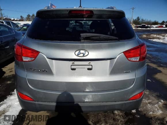 2015 Hyundai Tucson SE with VIN KM8JUCAG9FU103968, listed as a Copart auction lot 42708854 with 146,452 mi miles and . Bid and sale history available at DreamBid. Image 6.