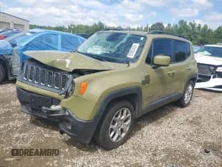 ✅ 2015 Jeep Renegade Latitude • VIN: ZACCJABT0FPB65588 • Lot: 56006174. Listed on Copart with 97,773 mi. Free auction sales archive from the USA and detailed vehicle history report at DreamBid. Image 1.