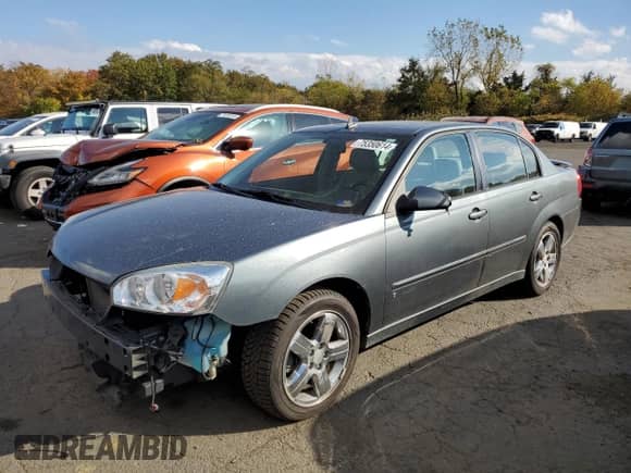2006 Chevrolet Malibu LTZ z VIN 1G1ZU538X6F145393, wystawiony jako Copart lot #75350614 z przebiegiem 38 310 mil mil oraz Szkoda całkowita • Salvage title. Historia ofert i sprzedaży dostępna na DreamBid. Obrazek 1.