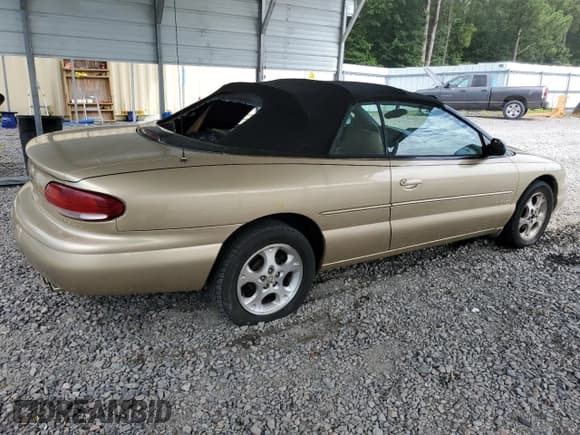 ✅ 2000 Chrysler Sebring JXi • VIN: 3C3EL55H4YT246402 • Lot: 67654354. Listed on Copart with 107,144 mi. Free auction sales archive from the USA and detailed vehicle history report at DreamBid. Image 3.