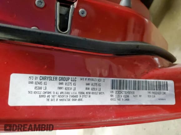 ✅ 2013 Dodge Charger RT Max • VIN: 2C3CDXCT9DH597039 • Lot: 85561495. Wystawiony na Copart z przebiegiem 171 841 mil. Bezpłatny archiwum sprzedaży aukcyjnych z USA i szczegółowy raport historii pojazdu na DreamBid. Zdjęcie 12.