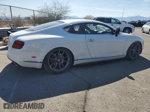 ✅ 2015 Bentley Continental GT • VIN: SCBFH7ZA8FC045608 • Lot: 49875985. Listed on Copart with 28,260 mi. Free auction sales archive from the USA and detailed vehicle history report at DreamBid. Image 3.