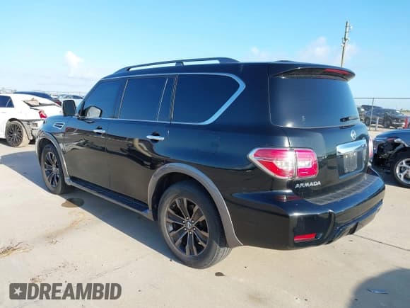 ✅ 2017 Nissan Armada Platinum • VIN: JN8AY2NF4H9300853 • Lot: 43279065. Listed on IAAI with 113,299 mi. Free auction sales archive from the USA and detailed vehicle history report at DreamBid. Image 3.