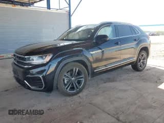 ✅ 2022 Volkswagen Atlas SEL R-Line • VIN: 1V2SE2CA7NC217401 • Lot: 60704375. Wystawiony na Copart z przebiegiem 46 560 mil. Bezpłatny archiwum sprzedaży aukcyjnych z USA i szczegółowy raport historii pojazdu na DreamBid. Zdjęcie 1.