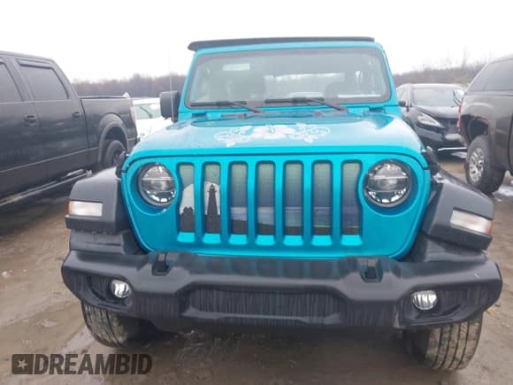 ✅ 2020 Jeep Wrangler Sport S • VIN: 1C4GJXAN4LW263737 • Lot: 41983063. Listed on IAAI with 38,209 mi. Free auction sales archive from the USA and detailed vehicle history report at DreamBid. Image 13.