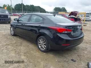 2015 Hyundai Elantra SE z VIN 5NPDH4AE2FH602938, wystawiony jako IAAI lot #43061337 z przebiegiem 209 102 mil mil oraz . Historia ofert i sprzedaży dostępna na DreamBid. Obrazek 3.