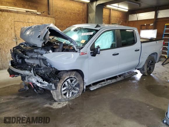 ✅ 2024 Chevrolet Silverado 1500 Custom Trail Boss • VIN: 3GCPDCEK4RG444425 • Lot: 81301885. Wystawiony na Copart z przebiegiem Nie podano. Bezpłatny archiwum sprzedaży aukcyjnych z USA i szczegółowy raport historii pojazdu na DreamBid. Zdjęcie 1.