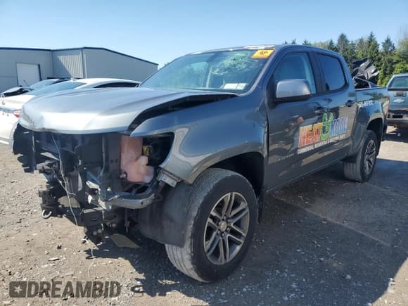 ✅ 2022 Chevrolet Colorado 4WD Work Truck • VIN: 1GCGTBEN9N1181901 • Лот: 71393265. Опубликован ранее на Copart с пробегом Не указан. Бесплатный доступ к архиву аукционных продаж из США и подробный отчёт об истории автомобиля на DreamBid. Изображение 1.