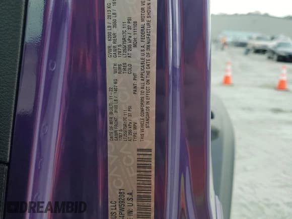 ✅ 2023 Jeep Wrangler • VIN: 1C4JJXN64PW592081 • Лот: 65168455. Опубликован ранее на Copart с пробегом 38 058 миль. Бесплатный доступ к архиву аукционных продаж из США и подробный отчёт об истории автомобиля на DreamBid. Изображение 13.