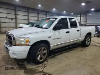2006 Dodge 1500 Laramie with VIN 1D7HA182X6S518955, listed as a Copart auction lot 70907995 with 270,972 mi miles and Salvage title. Bid and sale history available at DreamBid. Image 1.