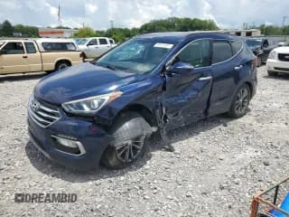 ✅ 2018 Hyundai Santa Fe 2.0T • VIN: 5XYZU4LA2JG546656 • Лот: 60973195. Опубликован ранее на Copart с пробегом 63 275 миль. Бесплатный доступ к архиву аукционных продаж из США и подробный отчёт об истории автомобиля на DreamBid. Изображение 1.