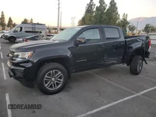 ✅ 2022 Chevrolet Colorado 2WD Work Truck • VIN: 1GCGSBEN3N1163848 • Лот: 84819275. Опубликован ранее на Copart с пробегом 39 657 миль. Бесплатный доступ к архиву аукционных продаж из США и подробный отчёт об истории автомобиля на DreamBid. Изображение 1.