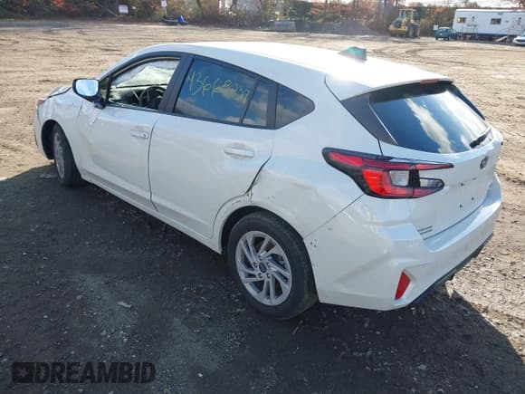 ✅ 2024 Subaru Impreza • VIN: JF1GUABC8R8868820 • Lot: 43668839. Listed on IAAI with 3,525 mi. Free auction sales archive from the USA and detailed vehicle history report at DreamBid. Image 3.
