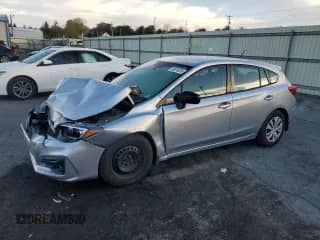 2019 Subaru Impreza with VIN 4S3GTAB60K3714998, listed as a Copart auction lot 86816205 with 81,792 mi miles and Salvage title. Bid and sale history available at DreamBid. Image 1.