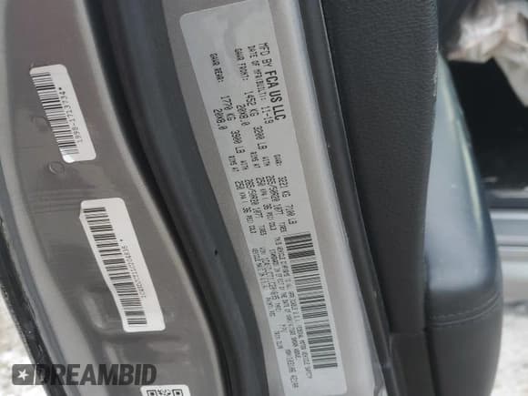 ✅ 2020 Dodge Durango R/T • VIN: 1C4SDJCT1LC204835 • Lot: 83436964. Listed on Copart with 56,218 mi. Free auction sales archive from the USA and detailed vehicle history report at DreamBid. Image 13.