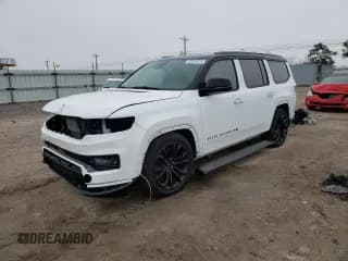 ✅ 2023 Jeep Grand Wagoneer Series III • VIN: 1C4SJVGP5PS570273 • Lot: 83839724. Listed on Copart with 4,106 mi. Free auction sales archive from the USA and detailed vehicle history report at DreamBid. Image 1.