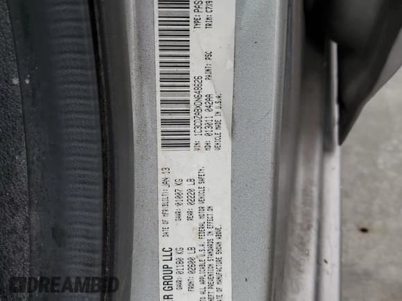 ✅ 2013 Dodge Avenger SE • VIN: 1C3CDZABXDN648626 • Лот: 74399074. Опубликован ранее на Copart с пробегом Не указан. Бесплатный доступ к архиву аукционных продаж из США и подробный отчёт об истории автомобиля на DreamBid. Изображение 13.