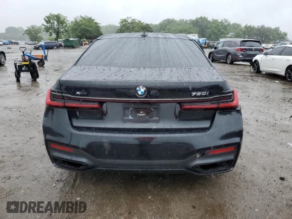 ✅ 2021 BMW 7 Series 750i xDrive • VIN: WBA7U2C0XMCF84373 • Lot: 61243595. Listed on Copart with Not provided. Free auction sales archive from the USA and detailed vehicle history report at DreamBid. Image 6.