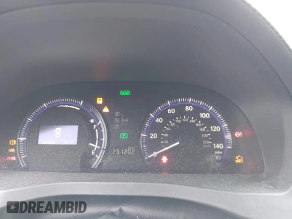 ✅ 2011 Lexus HS 250h • VIN: JTHBB1BA0B2044083 • Lot: 43321808. Listed on IAAI with 231,202 mi. Free auction sales archive from the USA and detailed vehicle history report at DreamBid. Image 7.