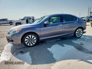 2017 Honda Accord EX-L z VIN JHMCR6F52HC023281, wystawiony jako Copart lot #71607345 z przebiegiem 96 780 mil mil oraz Czysty tytuł • Clean title. Historia ofert i sprzedaży dostępna na DreamBid. Obrazek 1.