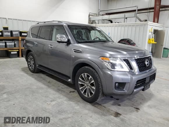 ✅ 2019 Nissan Armada SV • VIN: JN8AY2NC0K9587931 • Лот: 82688575. Опубликован ранее на Copart с пробегом 154 870 миль. Бесплатный доступ к архиву аукционных продаж из США и подробный отчёт об истории автомобиля на DreamBid. Изображение 4.