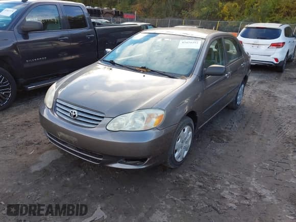 ✅ 2003 Toyota Corolla LE • VIN: 2T1BR32E23C024268 • Лот: 43459392. Опубликован ранее на IAAI с пробегом 162 794 миль. Бесплатный доступ к архиву аукционных продаж из США и подробный отчёт об истории автомобиля на DreamBid. Изображение 2.