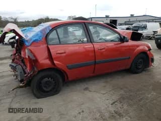 ✅ 2008 Kia Rio LX • VIN: KNADE123686406497 • Lot: 75994594. Listed on Copart with Not provided. Free auction sales archive from the USA and detailed vehicle history report at DreamBid. Image 3.