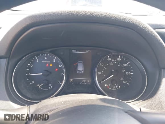 ✅ 2018 Nissan Rogue S • VIN: JN1BJ1CP9JW164403 • Lot: 43308258. Listed on IAAI with 147,406 mi. Free auction sales archive from the USA and detailed vehicle history report at DreamBid. Image 7.